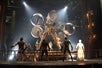 Slave cage at KA Cirque Du Soleil show in Las Vegas, Nevada.