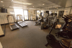 Fitness center with ample fitness equipment such as elliptical machines, treadmill and more.
