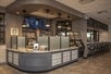 The Pantry features Starbucks coffee, snacks, and fresh-baked treats.