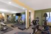 Stay active in the fully-equipped fitness center.