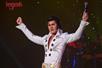 Pat Dunn performs as Elvis in "Back in the Building"