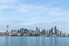 Seattle Skyline from Elliott Bay on Locks Cruise