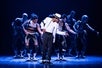 Myles Frost and cast dancing together in MJ the Musical Broadway Show.