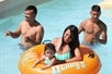 Family in the Lazy River - Crystal Falls at Magic Springs