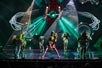 Jam dance scene at Michael Jackson ONE Cirque Du Soleil show.