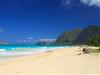 Get your feet in the sand at the scenic Waimanalo Beach Park.