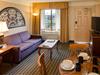 Guest suites' living area at Quality Suites Royale Parc Suites
