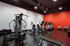 Fitness center equipped with cardiovascular equipment.
