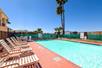Outdoor pool at Ramada by Wyndham San Antonio Near SeaWorld, TX. 