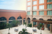 Courtyard View at Renaissance Tampa International Plaza Hotel.