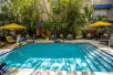 Courtyard pool at Riviera Suites, FL.