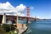The Golden Gate Bridge on the San Francisco in a Day: Golden Gate Bridge, Chinatown, Fisherman's Wharf & Scenic Bay Cruise Tour in San Francisco, California, USA.