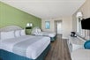 2 Queen beds at Sandcastle Oceanfront Resort South Beach, Myrtle Beach, SC.