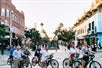 Unlimited Biking renters strolling around Santa Monica
