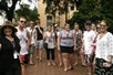 Group photo during The Savannah Stroll