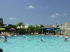 Outdoor pool at Seralago Hotel & Suites Main Gate East in Kissimmee, Florida.