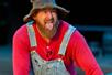 What in the world is Buck up to at Shepherd of the Hills Outdoor Drama in Branson, Missouri.