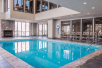 Indoor pool at Shoreline Inn & Conference Center, Ascend Hotel Collection, MI.
