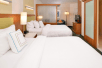 2 Queen beds at SpringHill Suites by Marriott Voorhees Mt. Laurel/Cherry Hill.
