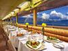 Dining aboard the vessel