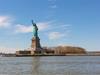 Statue of Liberty and Ellis Island in New York, New York