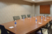 Meeting room in a boardroom set up.