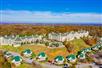 Aerial view of Sunrise Ridge Resort in Pigeon Forge, TN.