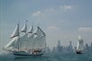 Side by Side - Tall Ship Windy in Chicago, Illinois