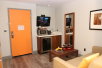 Separate living area at The BLVD Hotel & Spa - Walking Distance to Universal Studios Hollywood. 