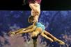 An aerial acrobatic duet from The Beatles LOVE by Cirque du Soleil.