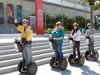 Golden Gate Park Segway Tour guide in front of the California Academy of Sciences. The Official Golden Gate Park Segway Tour in San Francisco, California