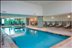 Relax and unwind in the heated indoor pool on property.