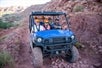 Tour includes a rugged 1,000-foot ascent in a 4x4 off-road UTV to Moab’s slickrock sandstone cliffs.