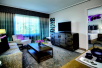 Separate living area at Universal's Loews Royal Pacific Resort.
