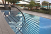 Outdoor pool at Vdara Hotel & Spa at ARIA Las Vegas, NV.