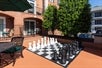 Giant chess game.