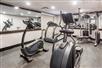Fitness center with cardio and weight equipment.