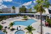 Outdoor pool and hot tub at the Wyndham Orlando Resort & Conference Center Celebration Area.