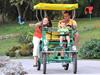 Safari cycle: A cool way to see Zoo Miami for the whole family.