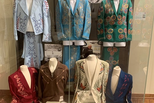 Country Music legends costumes on display at Country Music Rediscovered Museum