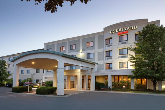 Exterior at Courtyard by Marriott Middletown Goshen, NY.