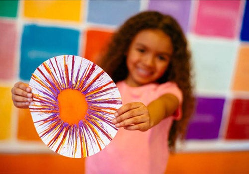 Create your own work of art with crayons at Crayola Experience!