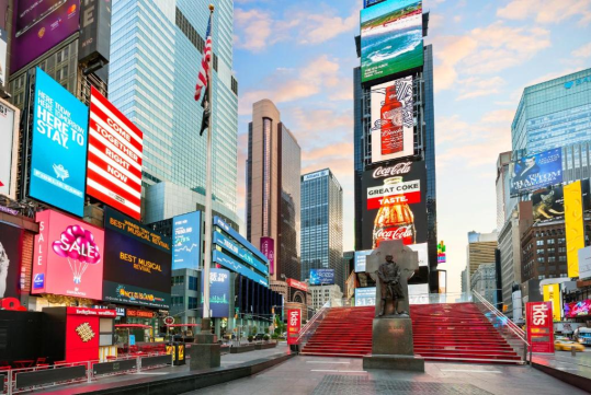 Times Square New York.