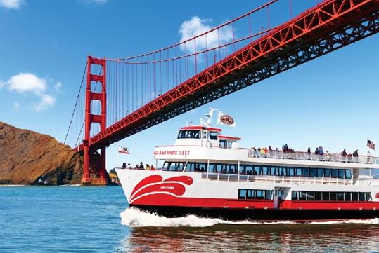 Golden Gate Bay Cruise: Sail around Alcatraz.