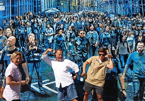 The Bowery Wall - Graff Tour Manhattan in New York , New York