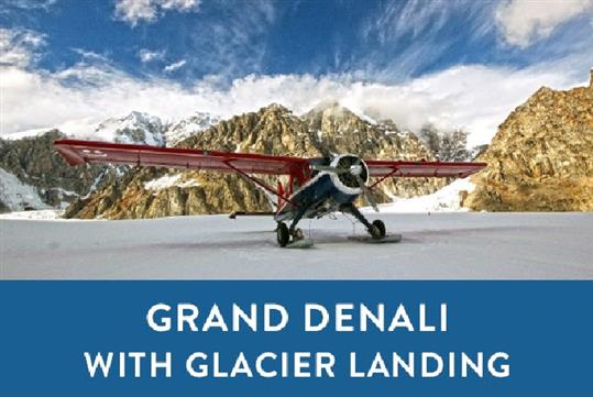 Grand Denali Flight with Glacier Landing