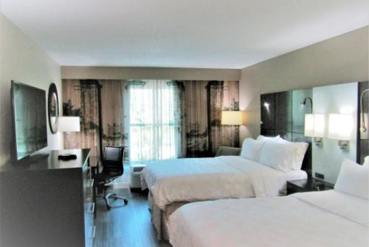 2 Queen beds, work desk, flat-screen TV at Holiday Inn St. Augustine - Historic, an IHG Hotel, FL. 