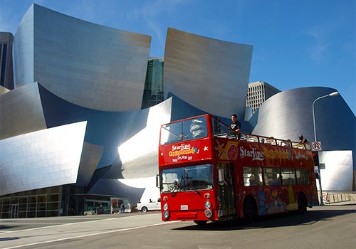 Walt Disney Concert Hall - Hop-On Hop-Off Double Decker City Tour from Los Angeles in Hollywood, California