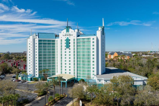 Hotel exterior view.