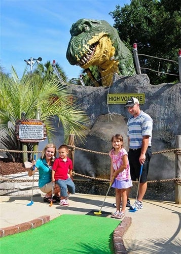 Play all day at Jurassic Golf in Myrtle Beach, South Carolina
